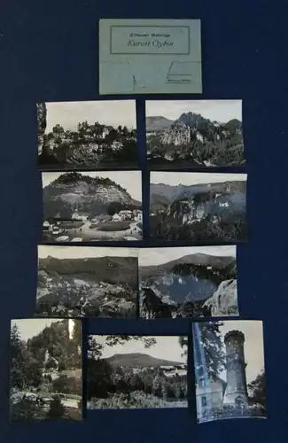 3 original Fotobriefchen von Zittauer Gebirge um 1955 Ortskunde Landschaft sf