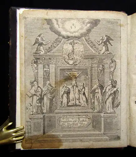 Spangenberg Postille 1807 Gründl. u deutliche Auslegung d Evangelien u Episteln