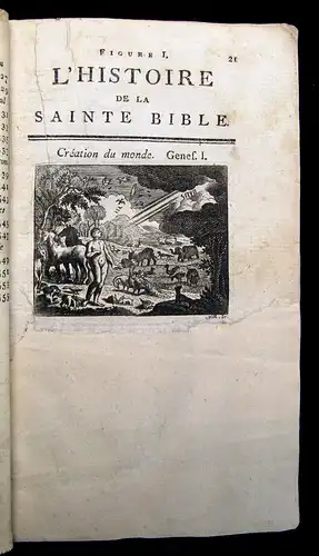 Dauphin L´Histoire du Vieux et du Nouveau Testament 1774 Theologie mb