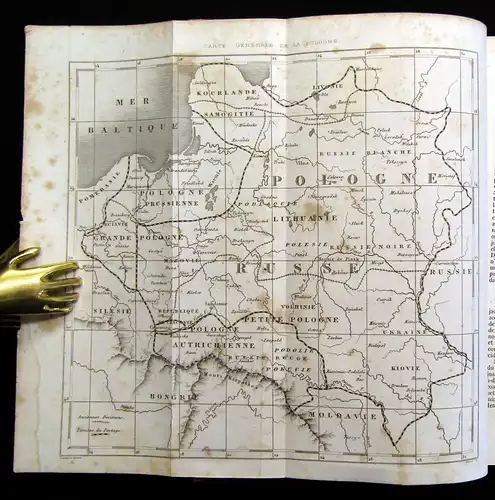 Forster , Charles M. Pologne 1740 Polen Ortskunde Landeskunde Führer Guide js