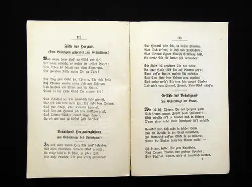 Hagemann Gedichte 1870 Belletristik Literatur Sprache js