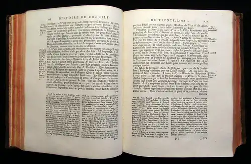 Sarpi, Paolo 1738 Historie de Concile de Trente...traduite de nouveau en ... am