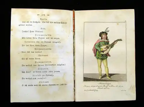 Kotzebue Almanach Dramatischer spiele zur geselligen Unterhaltung 1819  js