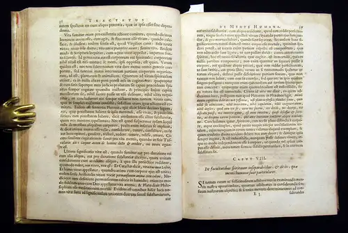 La Forge, Louis de 1669 Tractatus de Mente Humana, Ejus Facultatibus ... am