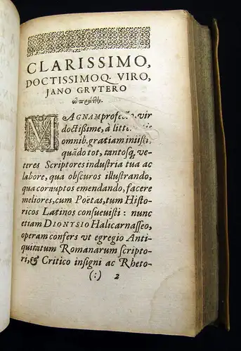 Dionysius; Sylburg 1615 Dionysii Halicarnassei scripta, quae extant, omnia,...am