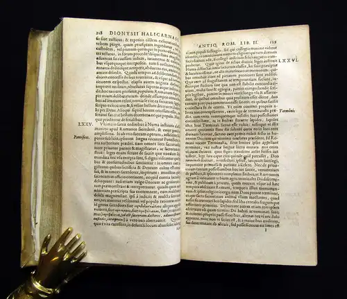 Dionysius; Sylburg 1615 Dionysii Halicarnassei scripta, quae extant, omnia,...am