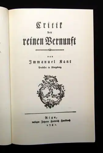 Brandt, Klemme Immanuel Kant 3 Bde. 2003 Kritik der Vernunft,Urteilskraft... js