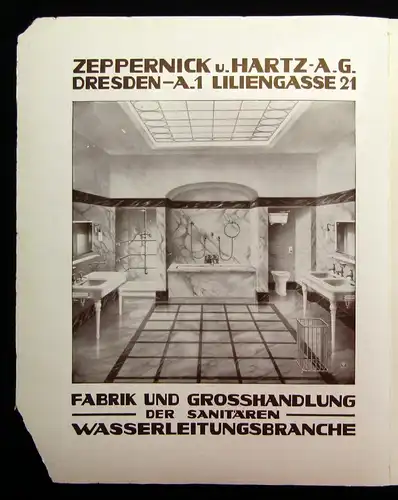 Verw. d städt. Güntz- u Georg-Arnold-Bades Das Städtische Güntzbad Dresden 1928