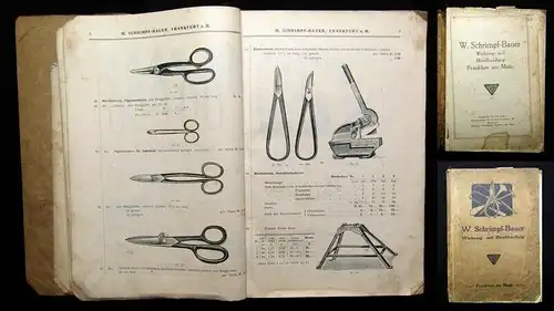 Katalog W. Schrimpf-Bauer Werkzeug-und Metallhandlung um 1920 WSB Frankfurt a.M.