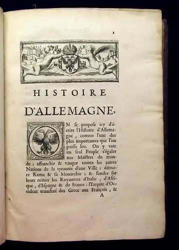 Prade Histoire D`Allemagne 1677 Deutsche Geschichte Militaria Politik js