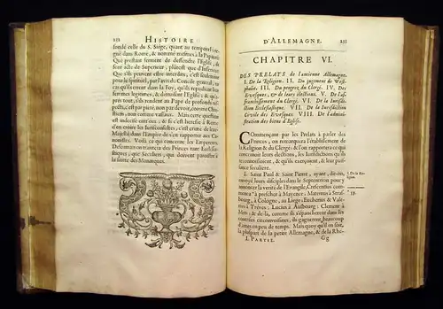 Prade Histoire D`Allemagne 1677 Deutsche Geschichte Militaria Politik js