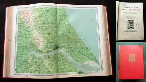 Bartholomew, J. G. 1903 The Survey Atlas of England & Wales Geographie am