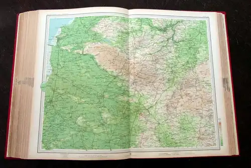 Bartholomew, J. G. 1903 The Survey Atlas of England & Wales Geographie am