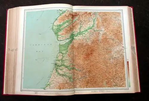 Bartholomew, J. G. 1903 The Survey Atlas of England & Wales Geographie am