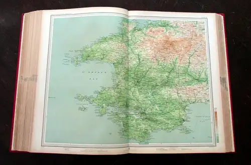 Bartholomew, J. G. 1903 The Survey Atlas of England & Wales Geographie am