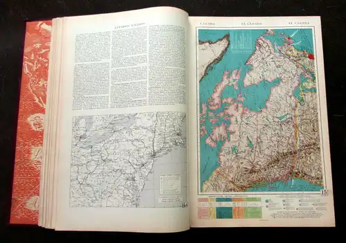 Chardonnet;Siegfried um 1945 Atlas International Larousse Paris Geographie am