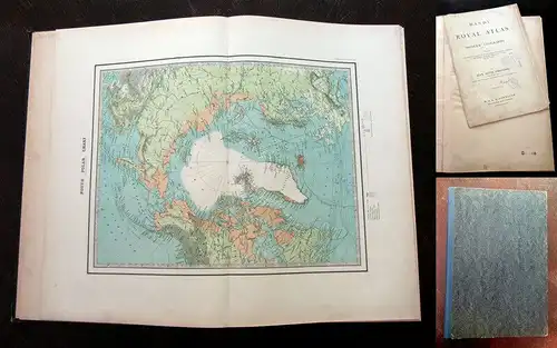 Johnston, Keith Alexander 1877 Handy Royal Atlas of Modern Geography  am