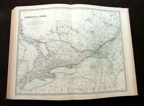 Johnston, Keith Alexander 1877 Handy Royal Atlas of Modern Geography  am