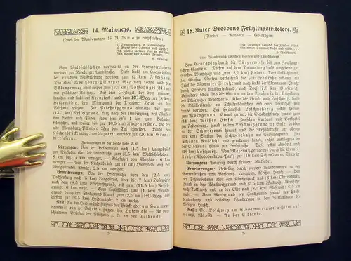 Eckardt Rund um Dresden im Wechsel der Jahreszeiten 50 Ausflüge 1874 Ortskunde m