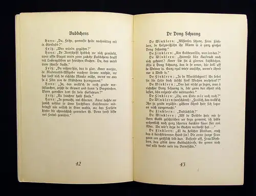 Voigt Mir Sachsen Lauter gleenes Zeich zum Vortragen um 1925 Belletristik mb