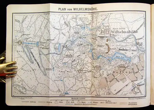 Grieben Reiseführer Kassel und Wilhelmshöhe Bd. 156 1927 Touristenführer Guide m