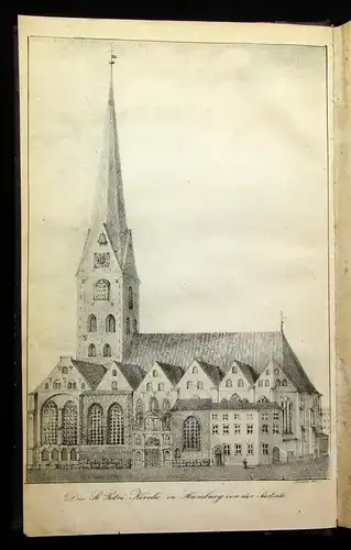 Suhr Beschreibung der Sanct Petri-Kirche zu Hamburg und ihres Thurmes 1842 mb