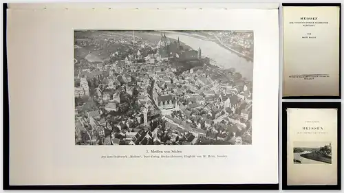 Rauda Meissen Die tausendjährige sächsische Elbstadt 1929 Ortskunde Geschichte m