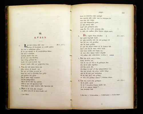 Pfeiffer Die alte Heidelberger Liederhandschrift 1844 Belletristik mb