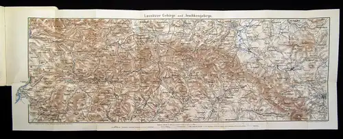 Köhler Lausitzer- u. Jeschkengebirge 1908/09 Reiseführer Touristenführer Guide m