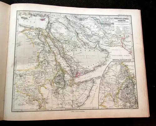 Stieler, A. 1881 Adolf Stielers Handatlas über alle Theile der Erde und über..am