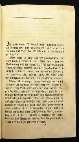 Jacobs, Friedrich Auswahl aus den Papieren eines Unbekannten 2 Bde. von 3 1820 j