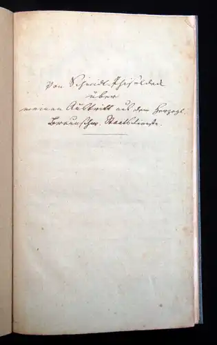 Schmidt-Phiseldeck 1827 Ueber meinen Austritt aus dem herzoglichen ... Recht am