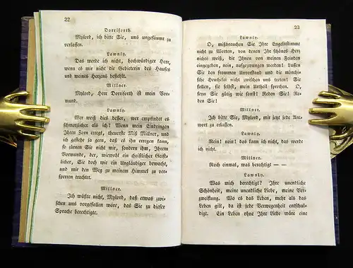 Raupach, Ernst 1835 Vormund und Mündel - Schauspiel in 5 Aufzügen am