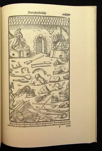 Agricola Vom Bergwerck 12 Bücher 1557, Faksimile 1985 Geschichte Erzählungen js