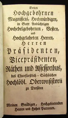 Anton Auslegung des Dreßdnischen Catechismi Martin Luthers 3 Teil apart 1768 js