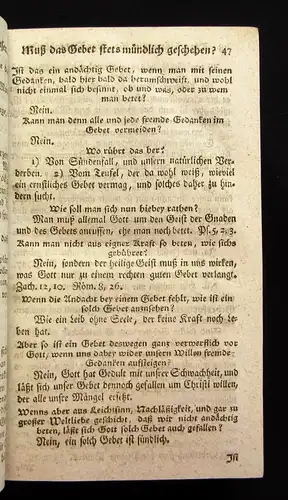 Anton Auslegung des Dreßdnischen Catechismi Martin Luthers 3 Teil apart 1768 js