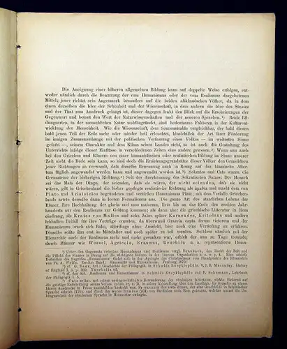 Lindemann Herder und die Realschule unserer Zeit 1881 Studium Wissen mb