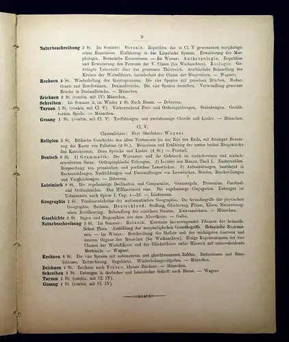 Gelbe 2. Jahresbericht Realschule II. Ordnung zu Löbau i. S. 1878 Wissen mb