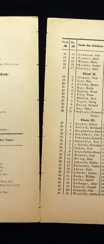 Prietzel 6. Jahresbericht Realschule II. Ordnung zu Löbau i. S. 1882 Wissen mb