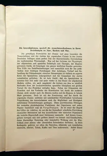 Rohrer Klinische Vorträge Otologie Pharyngo-Rhinologie 1895 Wissen mb