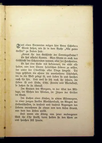 Karig Von den horchenden 1918 Erzählungen Geschichten Lyrik js