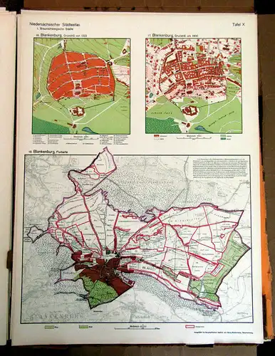 Meier, Paul Jonas 1926 Niedersächsischer Städteatlas. 1. Abteilung: Die ... am