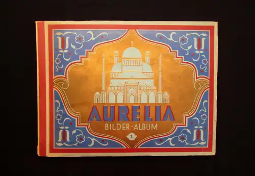 Sammelbilderalbum Aurelia 180 Bilder Kollation komplett 1932 sehr selten mb