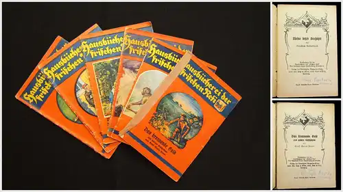 Hausbücherei der frischen Resi 6 Hefte um 1930 am