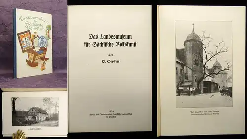 Das Landesmuseum für Sächsische Volkskunst 1924 Kunst Kultur Geografie js