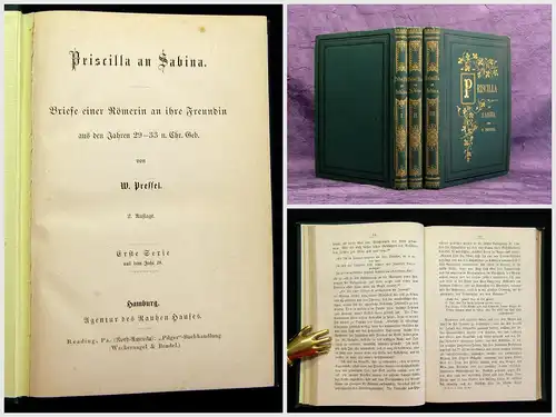 Pressel 1874-1876 Priscilla an Sabina Briefe einer Römerin an ihre Freundin am