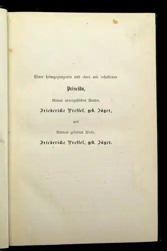 Pressel 1874-1876 Priscilla an Sabina Briefe einer Römerin an ihre Freundin am