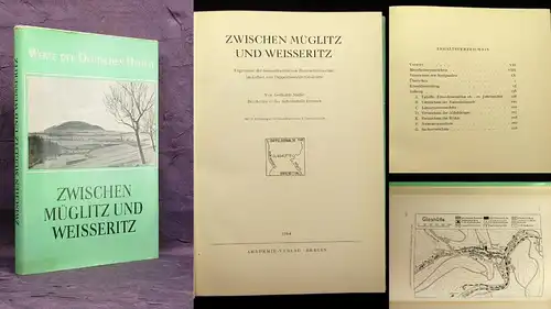 Müller Werte der deutschen Heimat Zwischen Müglitz und Weisseritz Band 8 1964 js