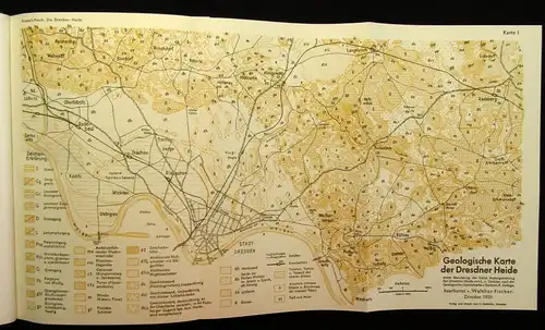 Pusch, Koepert Die Dresdner Heide und ihre Umgebung 1932  js