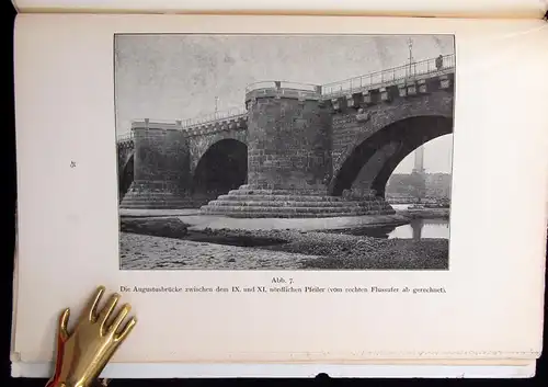 Max Foerster 1902 Die Geschichte der Dresdner Augustus-Brücke am